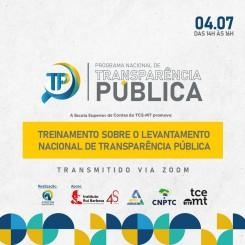 TCE-MT promove treinamento sobre avaliação dos portais transparências
