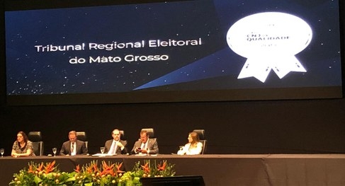 TRE-MT recebe Selo Prata no Prêmio CNJ de Qualidade 2019