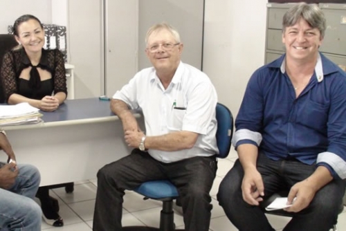 Vereadores Fidelício, Thomaz Adão e Genésio visitam a UCMMAT