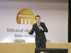Em evento histórico, presidentes de câmaras lotam auditório do TCE-MT para primeira edição do Interage 2023