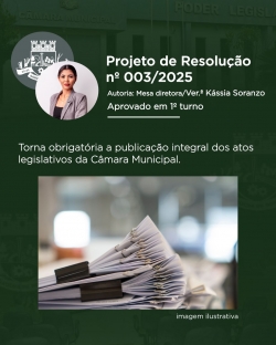 15ª Sessão Ordinária  16/09/2025: Câmara aprova indicações e projetos voltados ao desenvolvimento local