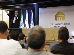 Em evento histórico, presidentes de câmaras lotam auditório do TCE-MT para primeira edição do Interage 2023