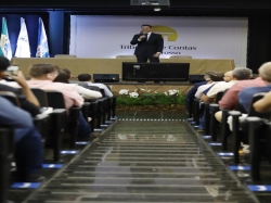Em evento histórico, presidentes de câmaras lotam auditório do TCE-MT para primeira edição do Interage 2023
