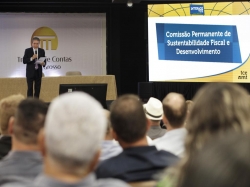 Em evento histórico, presidentes de câmaras lotam auditório do TCE-MT para primeira edição do Interage 2023