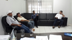 Presidente Ver. Agenor Rocha em visita a UCMMAT