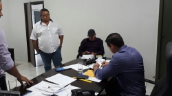 Presidente Ver. Agenor Rocha em visita a UCMMAT