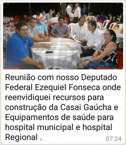 Vereadores visitam Cuiabá com objetivo de levar recursos para o município