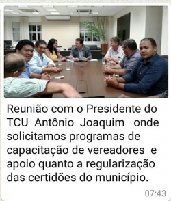 Vereadores visitam Cuiabá com objetivo de levar recursos para o município
